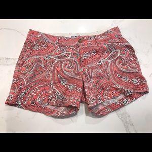 Old Navy, patterned shorts, size 4, 100% cotton